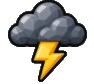 Storm event icon for Automate a Restaurant